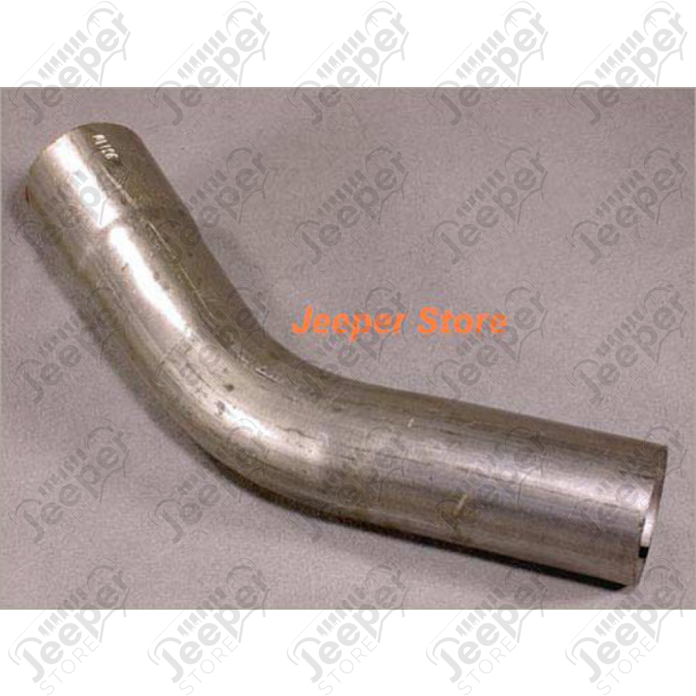 Coude d'échappement universel en acier diamètre 2.50" (63mm) avec angle à 45° - AP10312