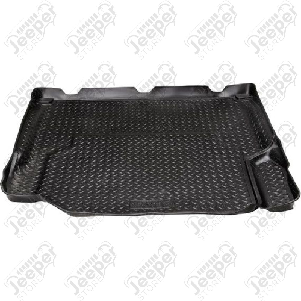 Tapis de coffre plastique noir préformé - Jeep Wrangler JK Unlimited (4 portes)