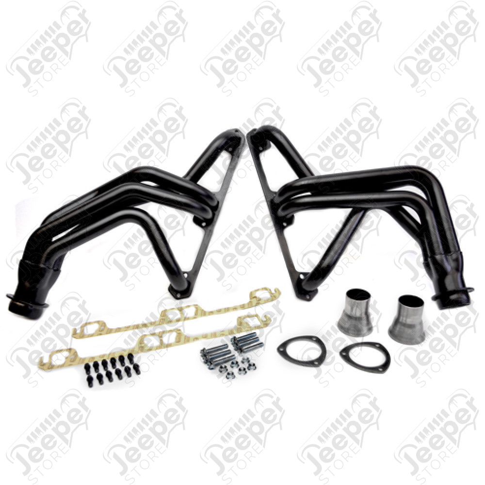 Kit collecteurs d'échappement sport situé à l'intérieur du châssis moteur AMC V8 - Jeep CJ - 99200