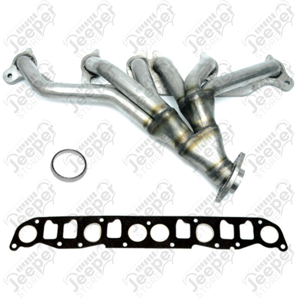 Collecteur d'échappement Sport acier/inox 4.0L Jeep Wrangler TJ