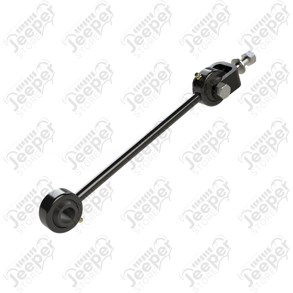 TJ: 10” Sway Bar Link – Front Left (w/ U-Bracket Stud & Grease Zerk) (3–6” Lift)