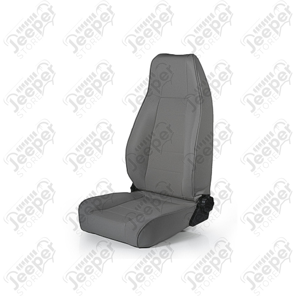 Siège avant Couleur Grise - Jeep CJ, Wrangler YJ, Wrangler TJ - 1602.02 / 13401.09 / 39434-09 / SH45011 / 13402-09
