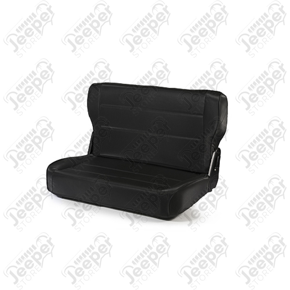 Banquette arrière avec dossier rabattable couleur noir Jeep Wrangler TJ