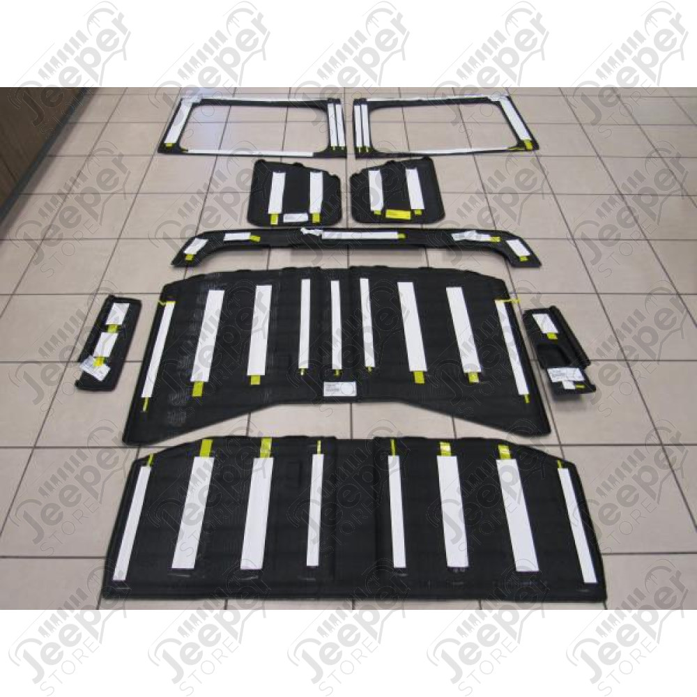 Kit d'isolation thermique (Mopar) pour hardtop de Jeep Wrangler JL Unlimited (4 portes)