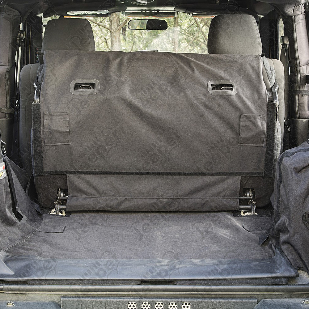 Protections de coffre et banquette arrière (sans caisson audio) Jeep Wrangler JK 2 portes