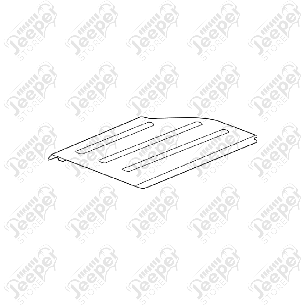 1CM50RXFAH Panneau droit de Hard Top origine MOPAR noir (non paint) Jeep Wrangler JK 2 ou 4 portes