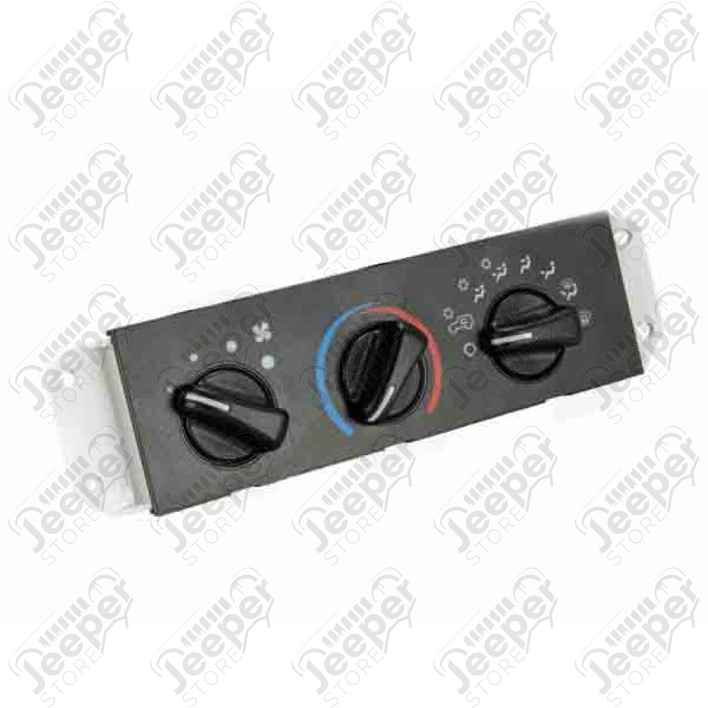 Kit de boutons de ventilation de tableau de bord (avec clim) pour Jeep Wrangler TJ 