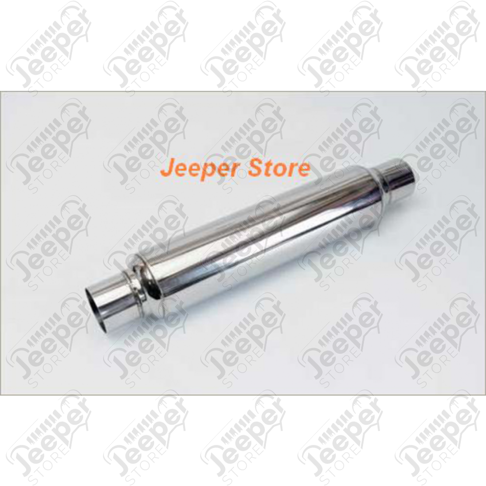 Silencieux d'échappement universel Glasspack Acier / Inox 2.25'' - RSN-243519