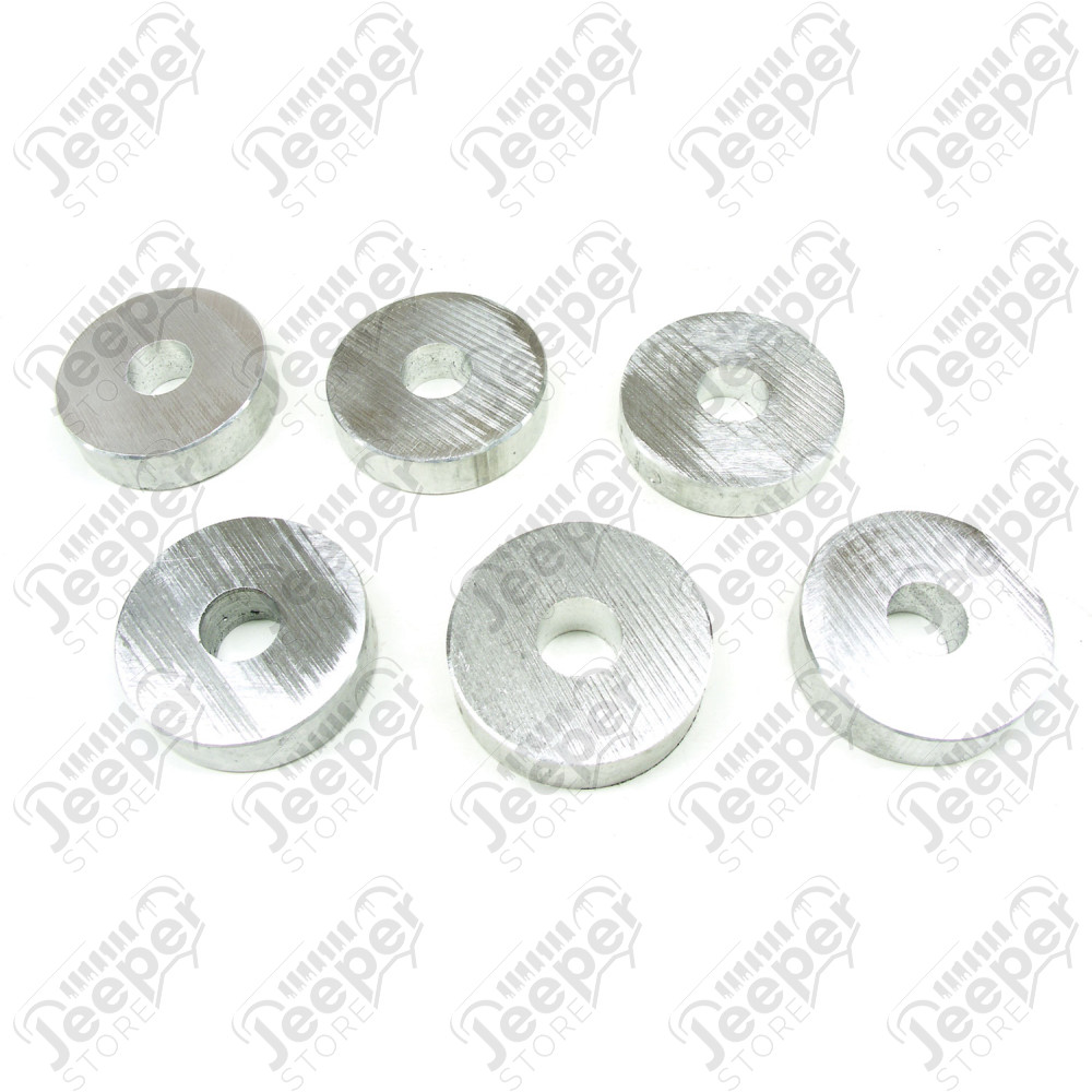 1997-2002 TJ SWB: 0.5” Transfer Case Lowering Spacer Kit