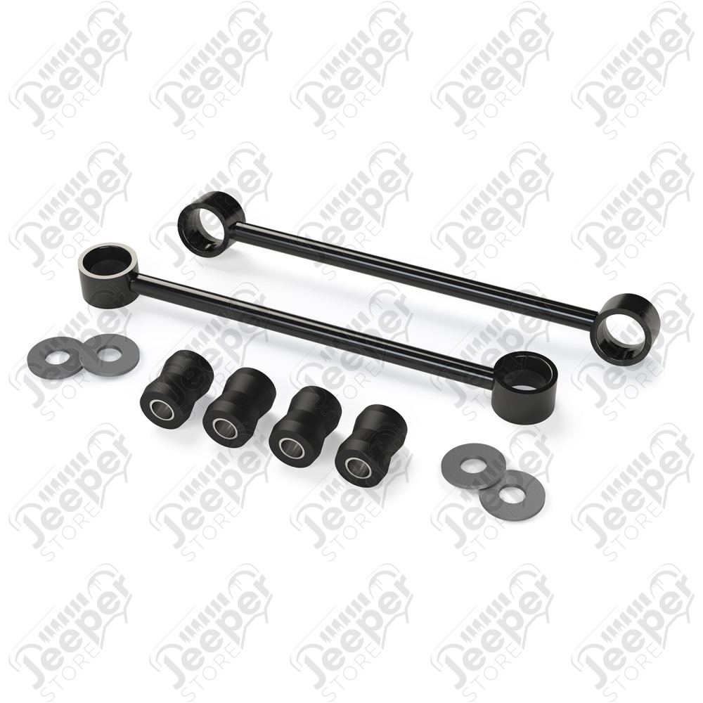 TJ: 10.5” Rear Sway Bar Link Kit w/ Swivel Stud (2-4” Lift)