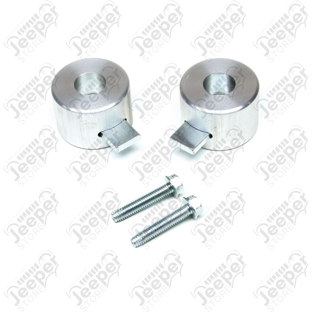 TJ: 1.75" Bump Stop Strike Pad Kit w/ Spring Retainer Rear Lower – (LCG Lift) 