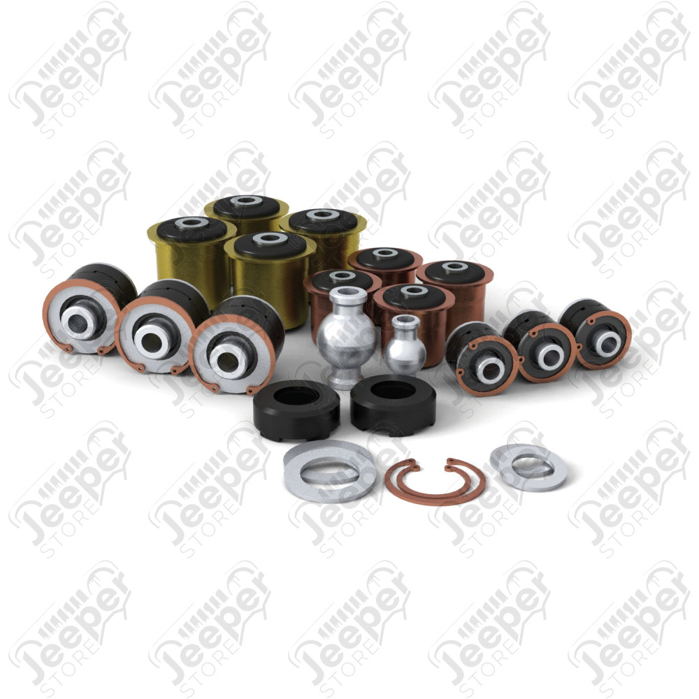 JK Short Control Arm Joint Complete Rebuild Kit – All 8 Arms