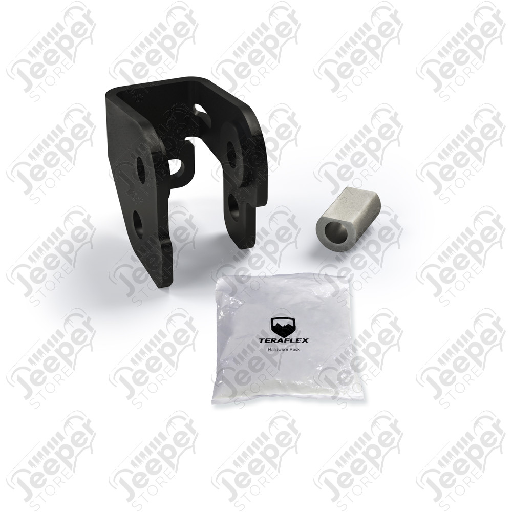 JL / JT: Front Track Bar Axle Bracket Kit (4.5” Lift)