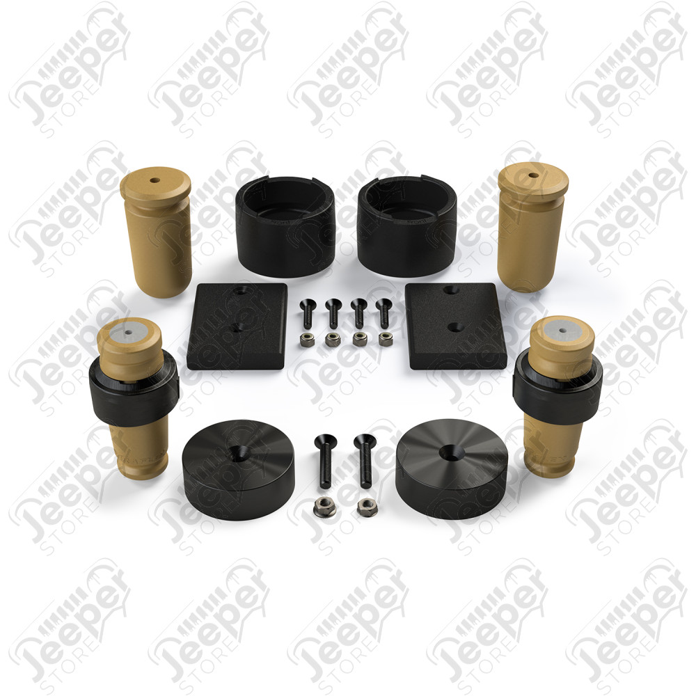 JK: Progressive Bump Stop Kit – Front & Rear (2.5" Lift) 