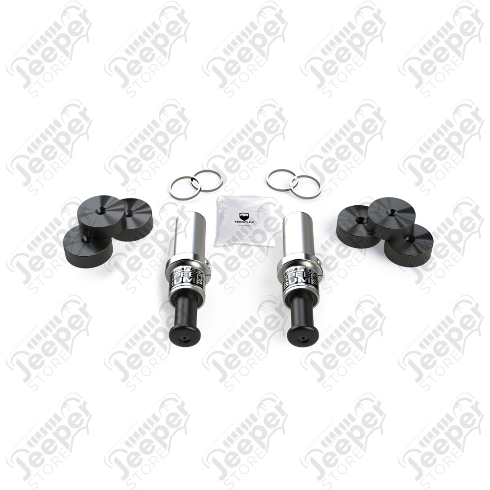 JL / JT: 3”-Stroke SpeedBump Bump Stop Kit – Front (4.5” Lift)