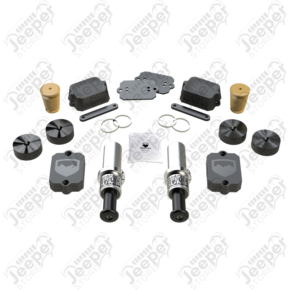 JL: 2”-Stroke SpeedBump & Progressive Bump Stop Kit (2.5-3.5” Lift)
