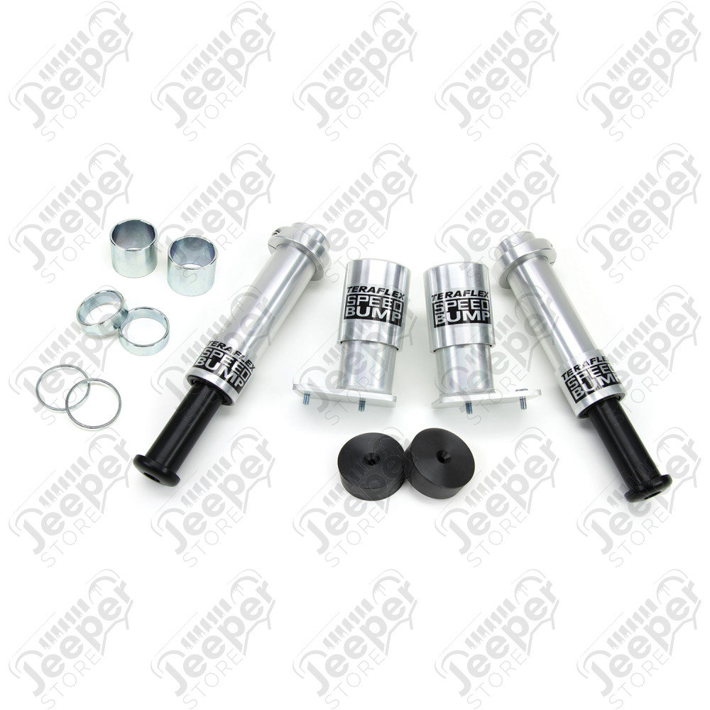 JK: SpeedBump Bump Stop Kit – Front & Rear (4” Lift) 