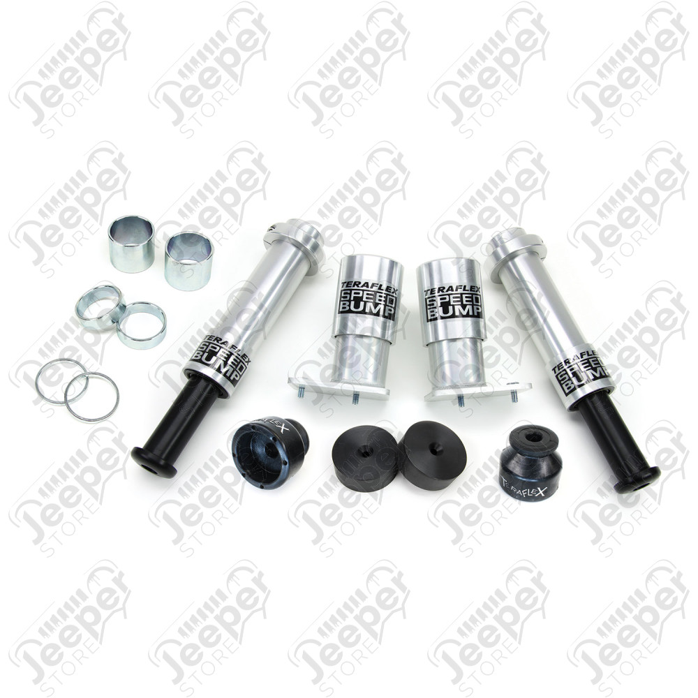 JK: SpeedBump Bump Stop Kit – Front & Rear (6” Lift) 
