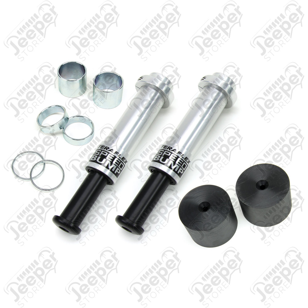 JK: SpeedBump Bump Stop Kit – Front (6” Lift) 
