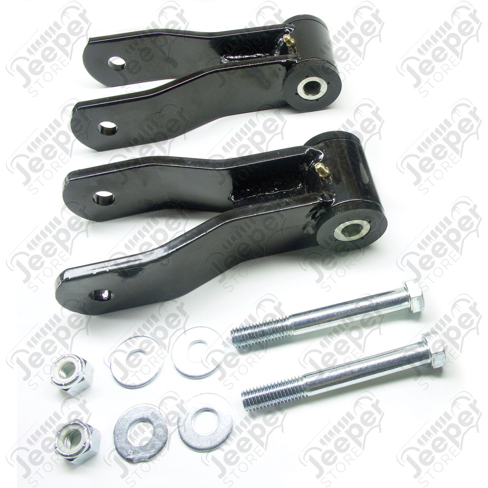 XJ Cherokee: 1.5" Rear Shackle Lift Kit