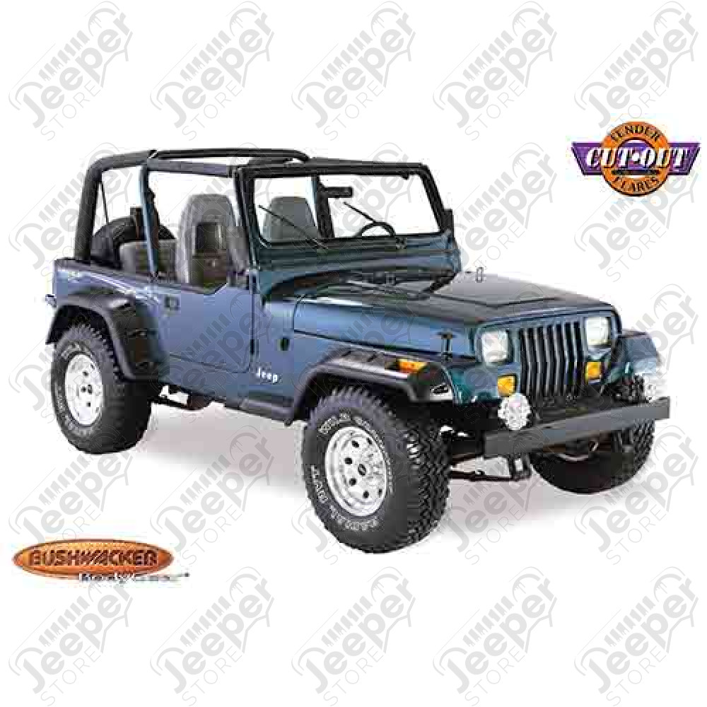 Kit d'élargisseurs d'ailes (Cut out Flare) largeur 15.5cm Jeep Wrangler YJ