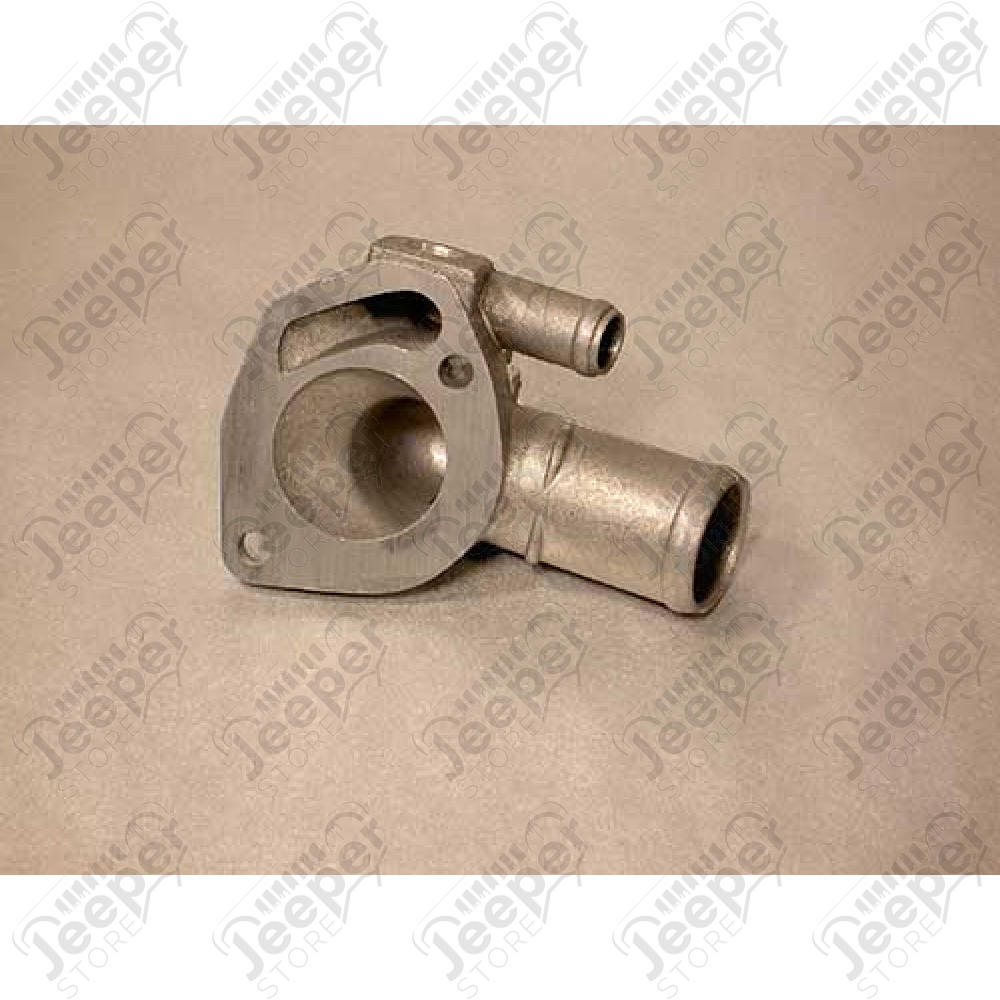 Boîtier de thermostat 2.5L et 4.0L essence Jeep Grand Cherokee ZJ, ZG (emplacement de la sonde d'eau sur le boitier).