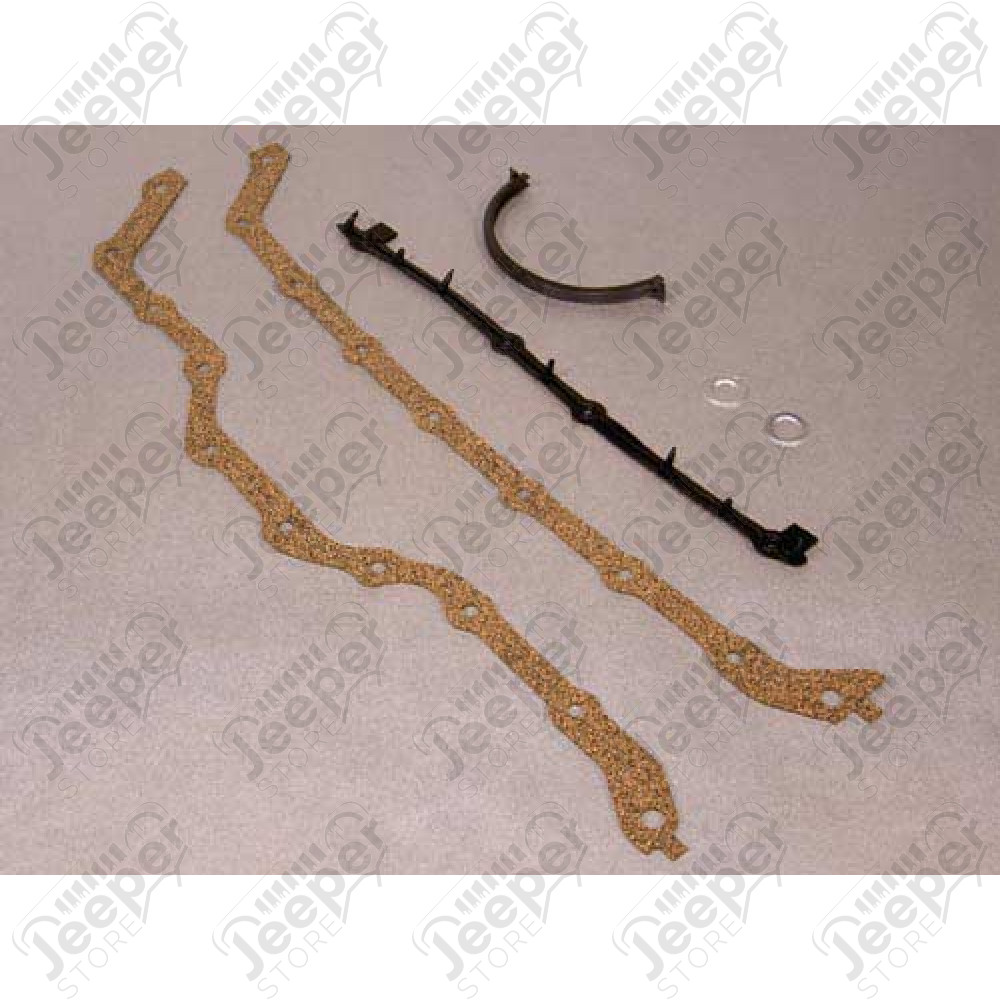 Joint de carter inférieur (4 pieces) 2.5L 150cui pour Jeep