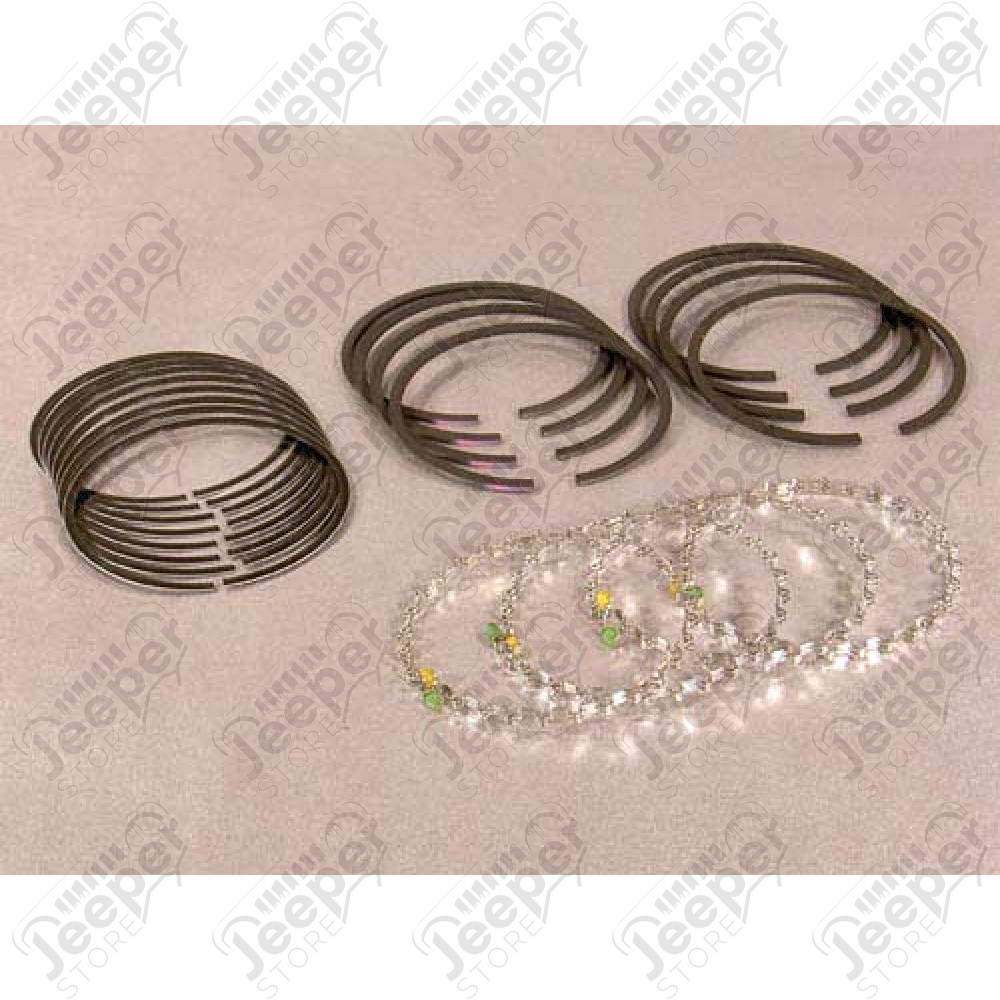 Kit de segmentations (cote réparation: +0.60) pour 2.5L essence (150cui) pour Jeep