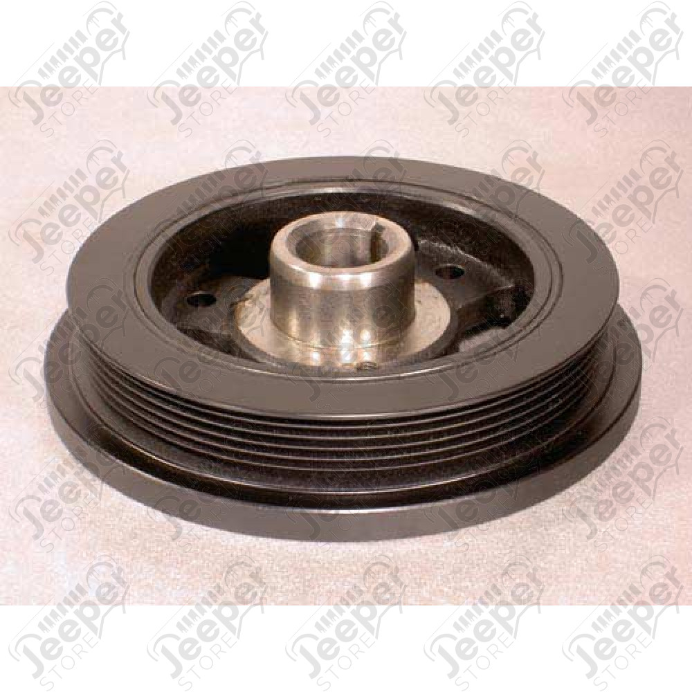 Poulie dumper 4.0L essence 6 cylindres en ligne injection (242cui) pour Jeep 