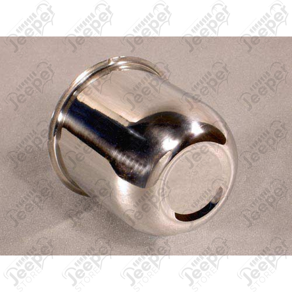 Cache moyeu chromé de roue (diamètre : 80mm) pour Jeep - 1402.21 / H2984 / CC80 / EXC100