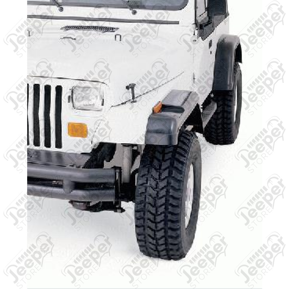 Kit de 4 Elargisseurs d'ailes (matière: PURIM) 17cm Jeep Wrangler YJ