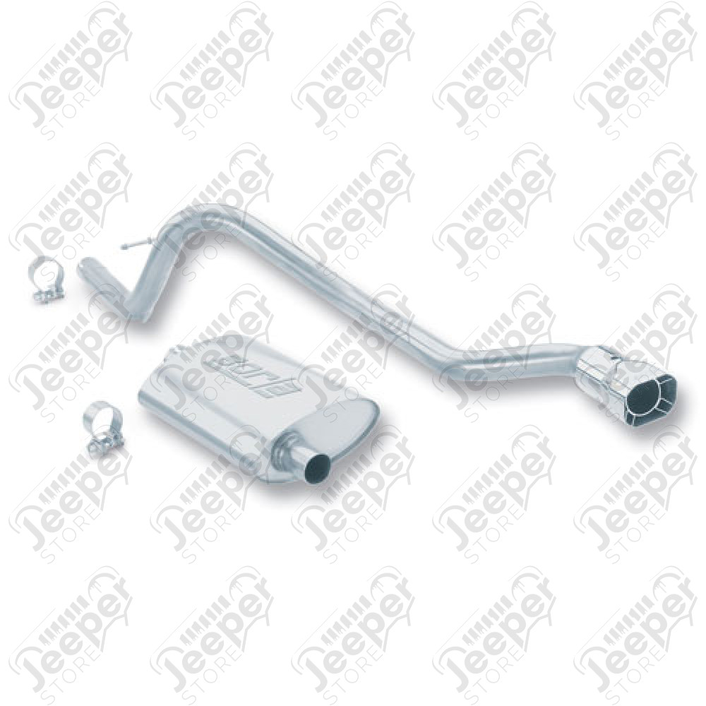 Silencieux BORLA avec tube de sortie, Cherokee XJ 4.0L
