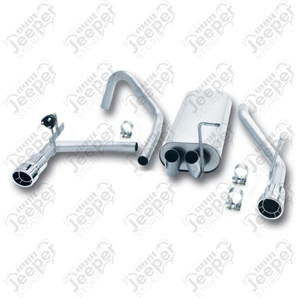 Silencieux BORLA avec tube de sortie, Liberty KJ 3.7L