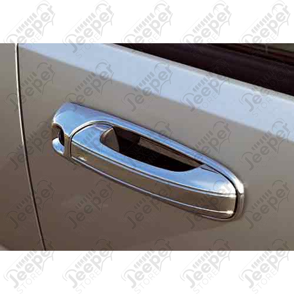 Kit enjoliveurs de poignée de porte chromé (10 éléments), Jeep Cherokee Liberty KJ