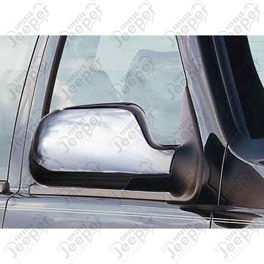 Kit d'enjoliveurs de rétroviseurs plastique chromé, Jeep Grand Cherokee WJ, WG