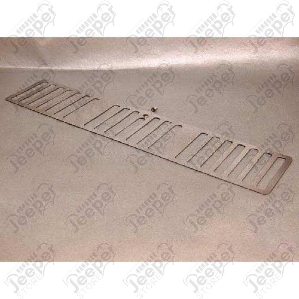 Grille d'aération capot moteur acier inox - Jeep Wrangler TJ - SH7405