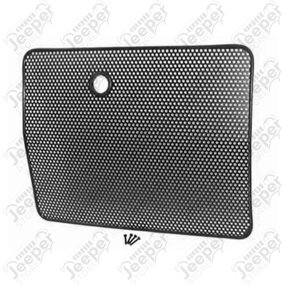 Grille de protection de radiateur moteur en acier noir - Jeep Wrangler YJ - 1523.11 / SH7615
