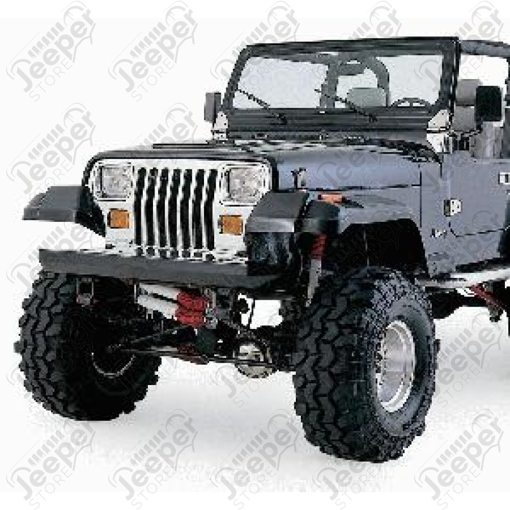 Pare chocs acier avant Rock Crusher pour Jeep Wrangler YJ et TJ