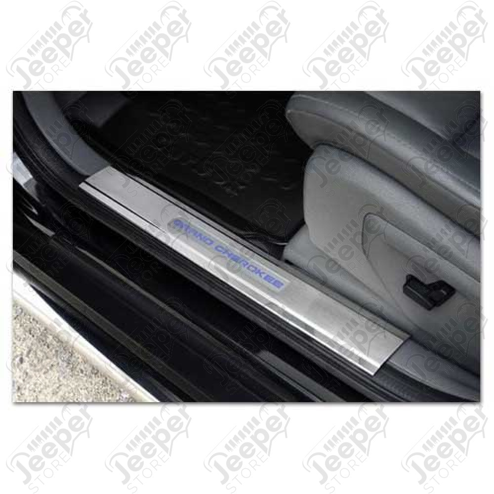 Protections de seuil de porte avant, avec logo éclairé Grand Cherokee WH, WK