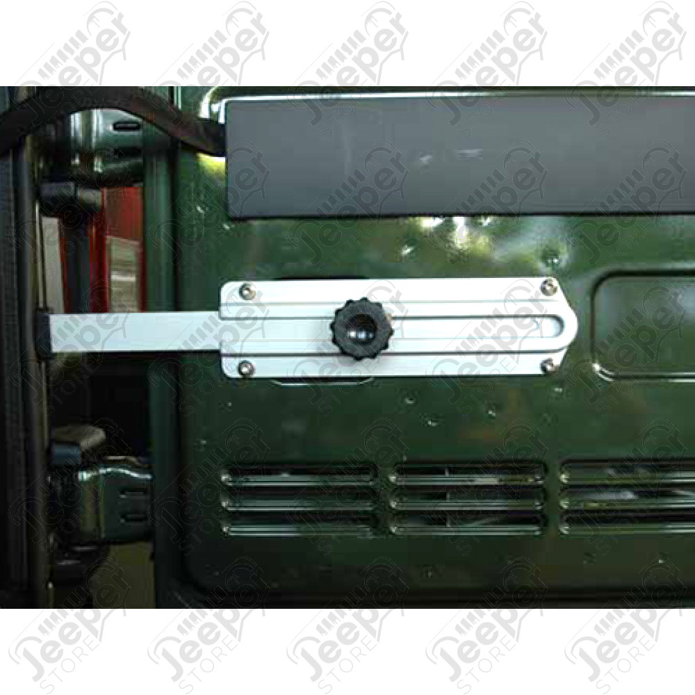 Arrêt de porte en aluminium pour hayon de coffre Jeep Wrangler YJ, TJ, JK