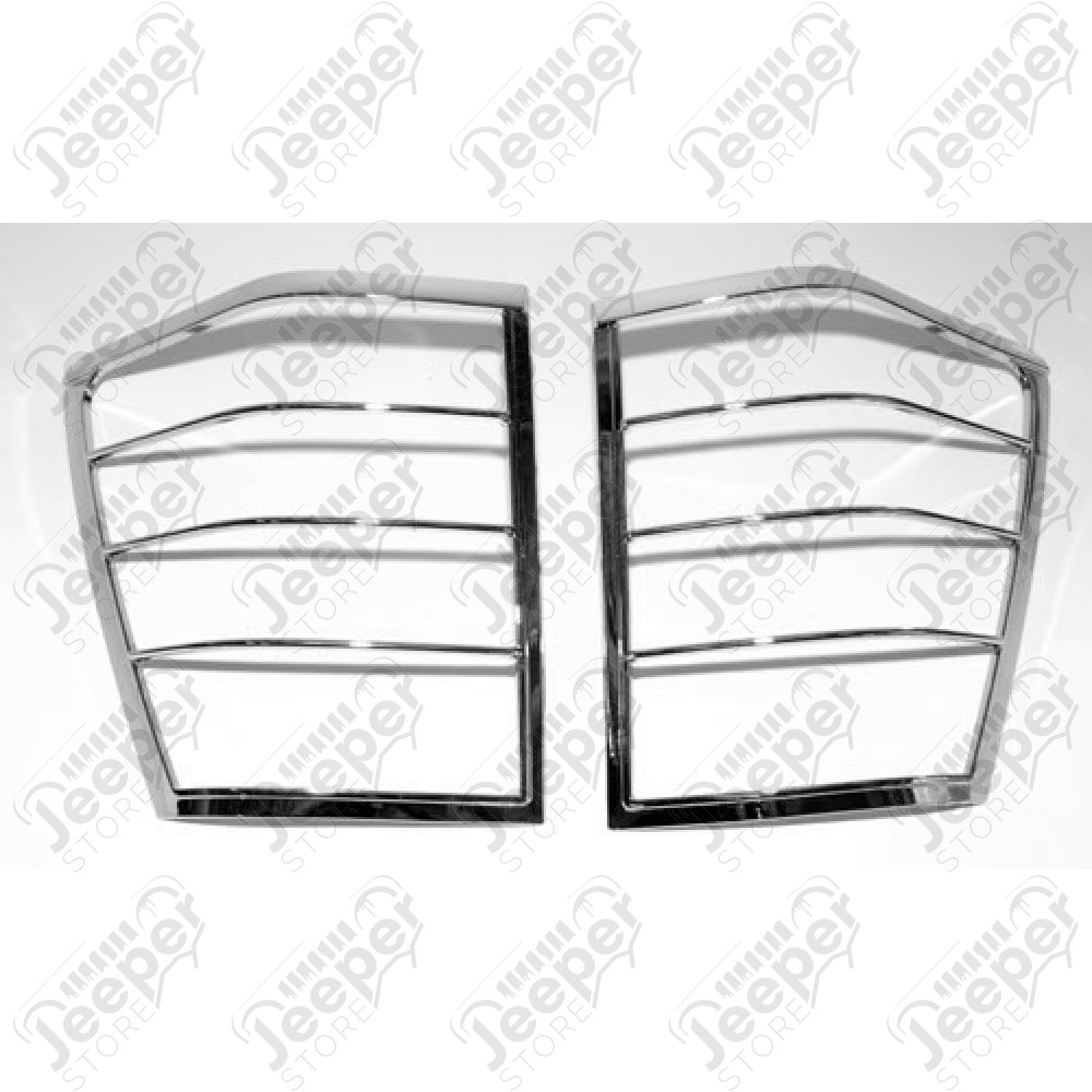 Kit grilles de protection pour feu arrière - Jeep Grand Cherokee WH / WK - TLC-JP92 / 82209166