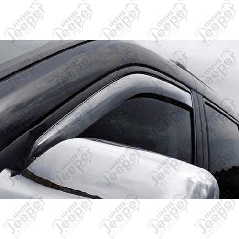 Kit de 4 déflecteurs de vitres (couleur fumée) pour Jeep Grand Cherokee ZJ, ZG
