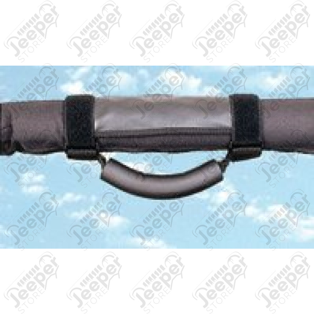Kit 2 poignées scratch pour arceaux (se fixent avec du velcros) pour Jeep CJ2, CJ3, CJ5, CJ6, CJ7, CJ8, Wrangler YJ, TJ, JK, JL et Gladiator JT - 1627.01 / SH769301 / 9301 / SH769301 /13305-02 / 13305.02 / RT27006