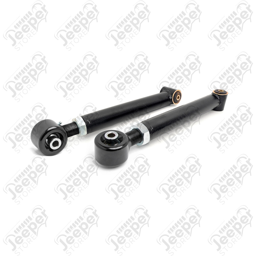 Kit de 2 tirants de pont inférieur réglable (RC X-Flex) avant ou arrière (de 0" à 6" de réhausse) Jeep Wrangler TJ, Cherokee XJ et Grand Cherokee ZJ, ZG