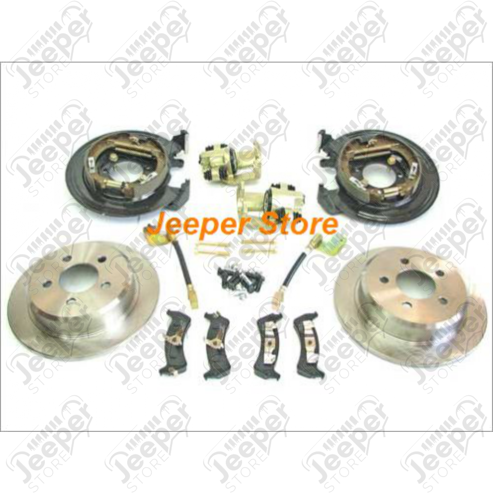 Kit de modification frein à disque, Dana 35, XJ, 