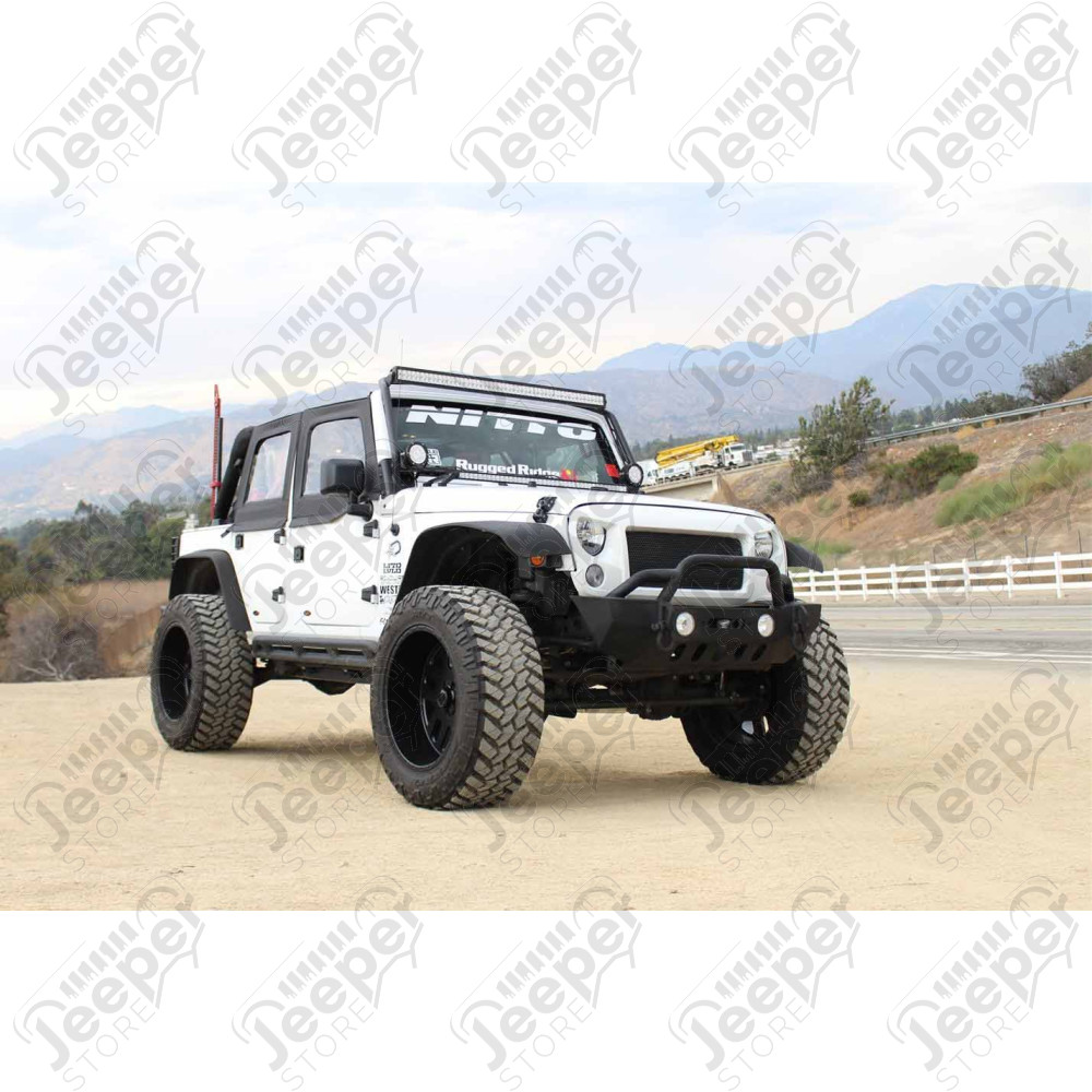 Pare chocs avant acier avec porte treuil Jeep Wrangler JK