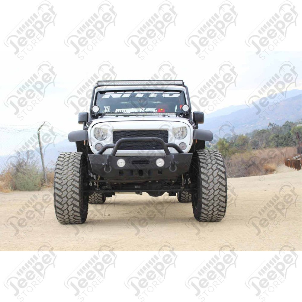 Pare chocs avant acier avec porte treuil Jeep Wrangler JK