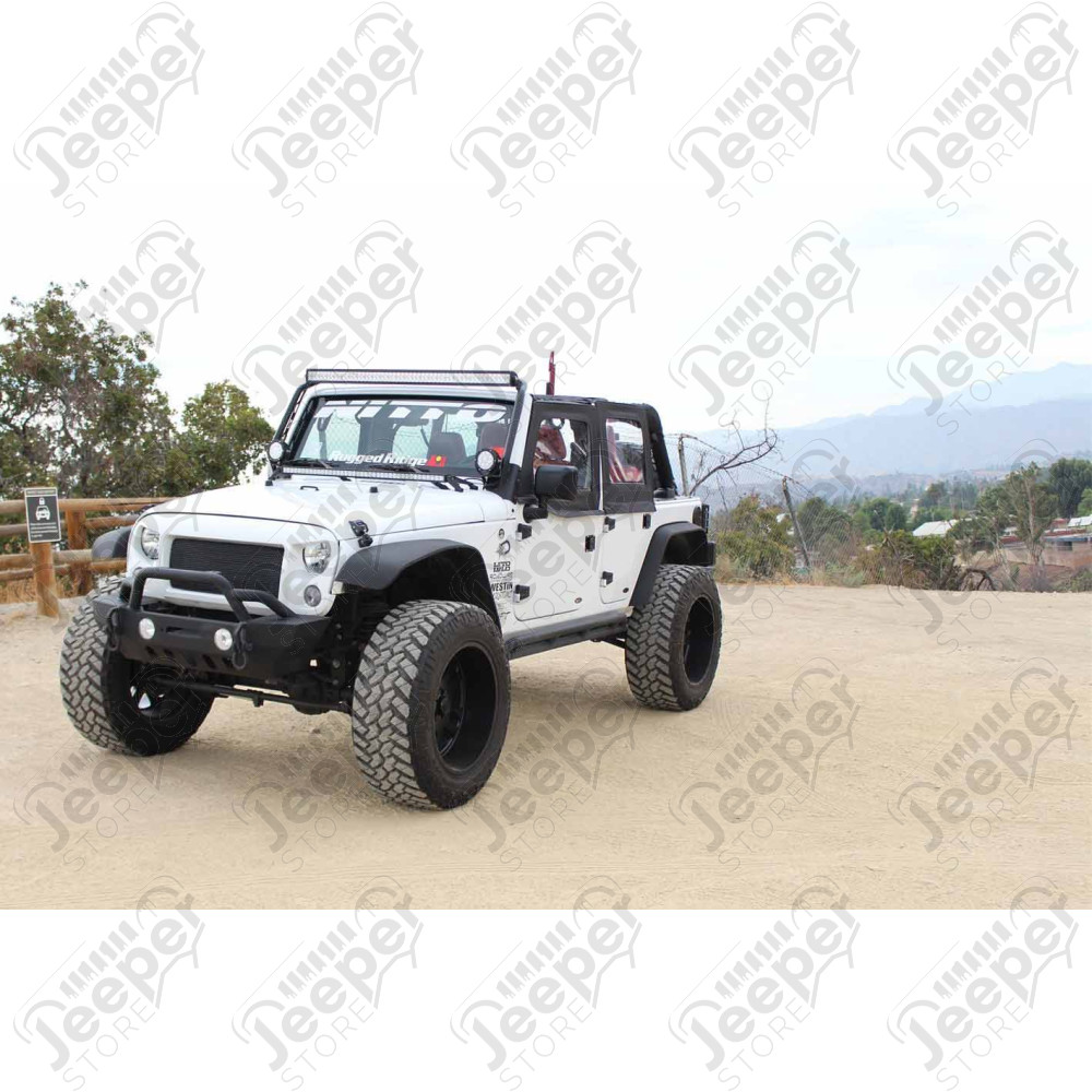 Pare chocs avant acier avec porte treuil Jeep Wrangler JK