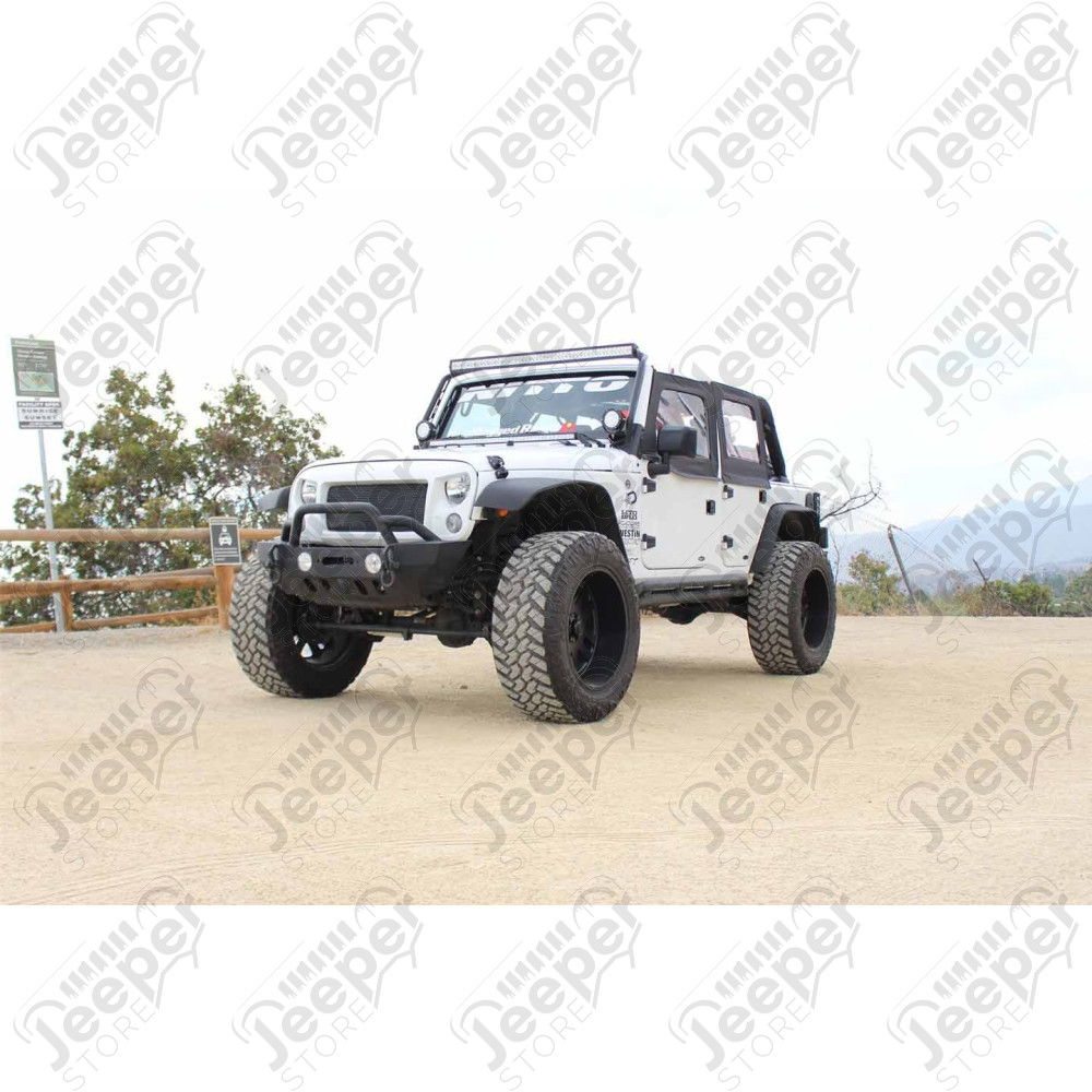 Pare chocs avant acier avec porte treuil Jeep Wrangler JK