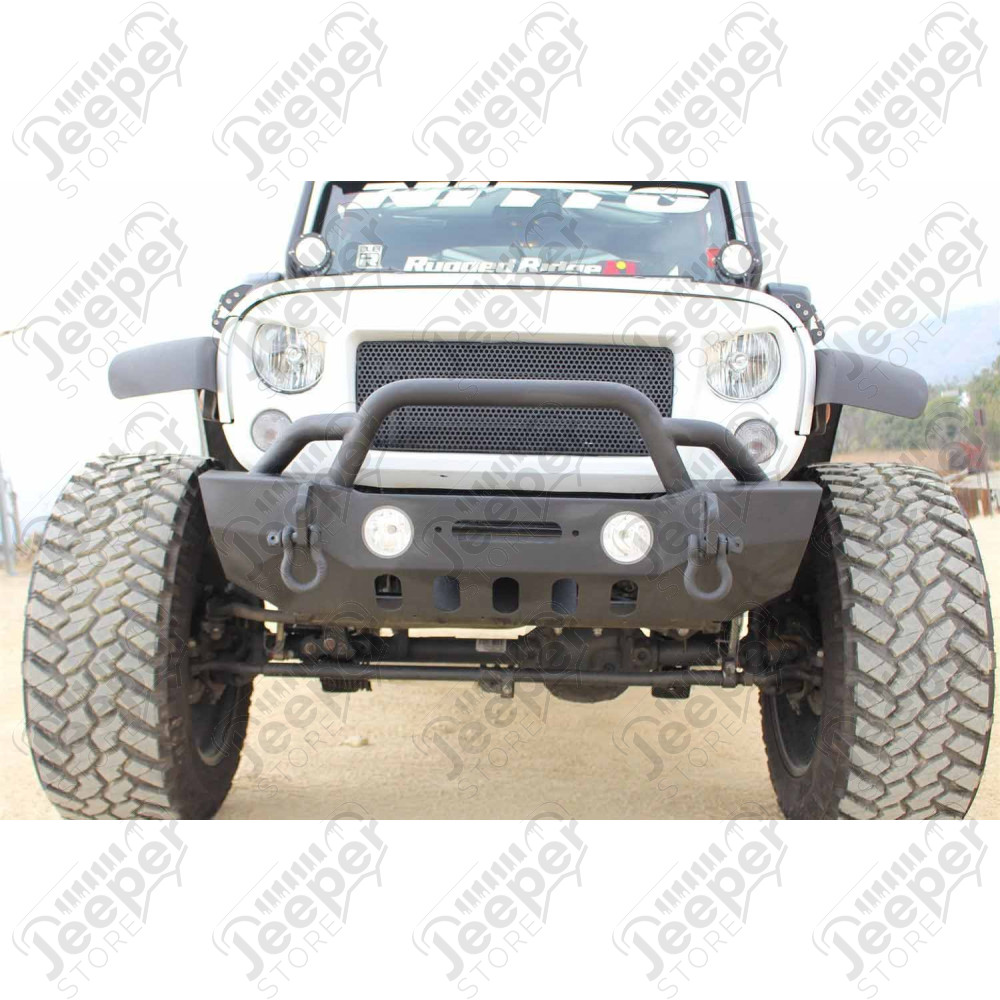 Pare chocs avant acier avec porte treuil Jeep Wrangler JK